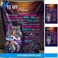 thumbnail image 1 of Braver Than You Think - Personalized Blanket - Gift For Daughter, 1 of 2