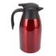 thumbnail image 4 of Olla de vacío para té, tapa a prueba de fugas de acero inoxidable 304, capacidad de 2 litros, mango portátil, fácil limpieza, dispensador de vacío aislado para café, rojo vino, 4 of 10