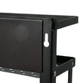 thumbnail image 5 of Household Essentials Metal Magnetic Organizer with Paper Towel Holder, Black, 5 of 6