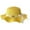 B48-Yellow, variant on Boys Girls Beach Bucket Hat 54 Children's Girls Sunscreen Hat Summer Bow Sun Hat Straw Hat Braided Hat Beach Hat Sun Visor Fisherman's Hat Summer Kids Beach Hats