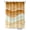 Peru, variant on Fsddascl Blue Shower Curtain Set - Small 36" x 72" Bathtub Curtain with 12 Hooks, Ocean Wave Stripes Modern Abstract Beach Geometric Waterproof Fabric Stall Shower Curtains for Bathroom/Bathtub