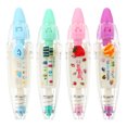 thumbnail image 1 of CIMAXIC 4pcs Cartoon Pattern Correction Tapes Pen Writing Decorative Correction Tapes (Random Style),4.53"X0.87"X0.59", 1 of 4