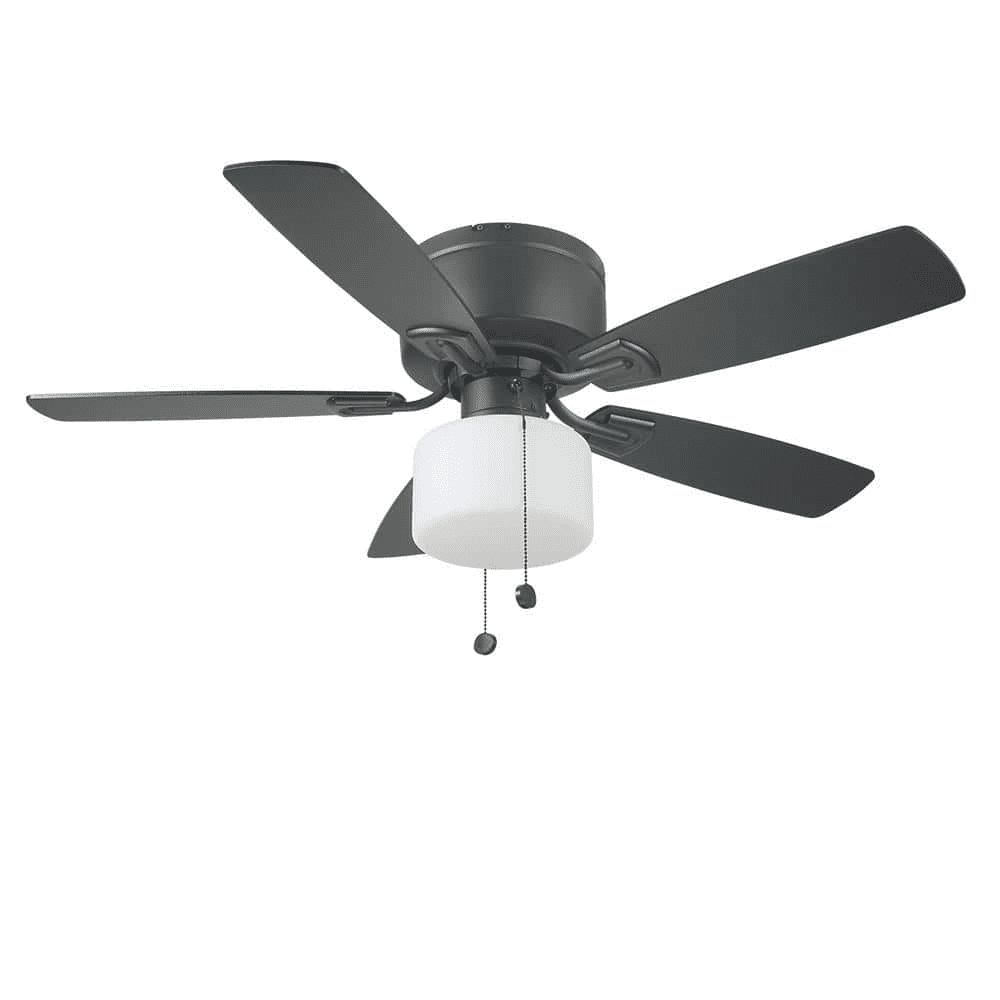 Bellina 42 In. LED Indoor Matte Black Ceiling Fan with Light Kit