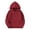 F289-Red, variant on hengsof Girls Hoodie Sweatshirt Solid Color Fashion Casual Pocket Jacket Fall Winter Long Sleeve Pullover Sweatshirt