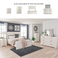 thumbnail image 6 of Ashley Furniture Stelsie 6-Drawer Coastal Wood Dresser in White, 6 of 8