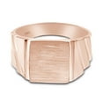 thumbnail image 2 of AFFY Men's 14k Rose Gold Plated Sterling Silver Signet Rings -The Unforgettable Silver Signet Ring, Ring Size-12, 2 of 4