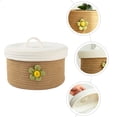 thumbnail image 2 of 1 Set Basket For Toys 7.1x7.1x3.5in With Lid For Home Use, 2 of 9