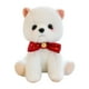 thumbnail image 1 of Peluche de perro blanco para decoración de sala de estar, cumpleaños infantil. diseño rojo, 1 of 9