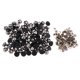 thumbnail image 1 of juegos de remaches en apariencia de estrella remaches rápidos para reparación de artesanías de material cuero - oro, se describe Negro BLESIY Forma geométrica clavos remaches, 1 of 7