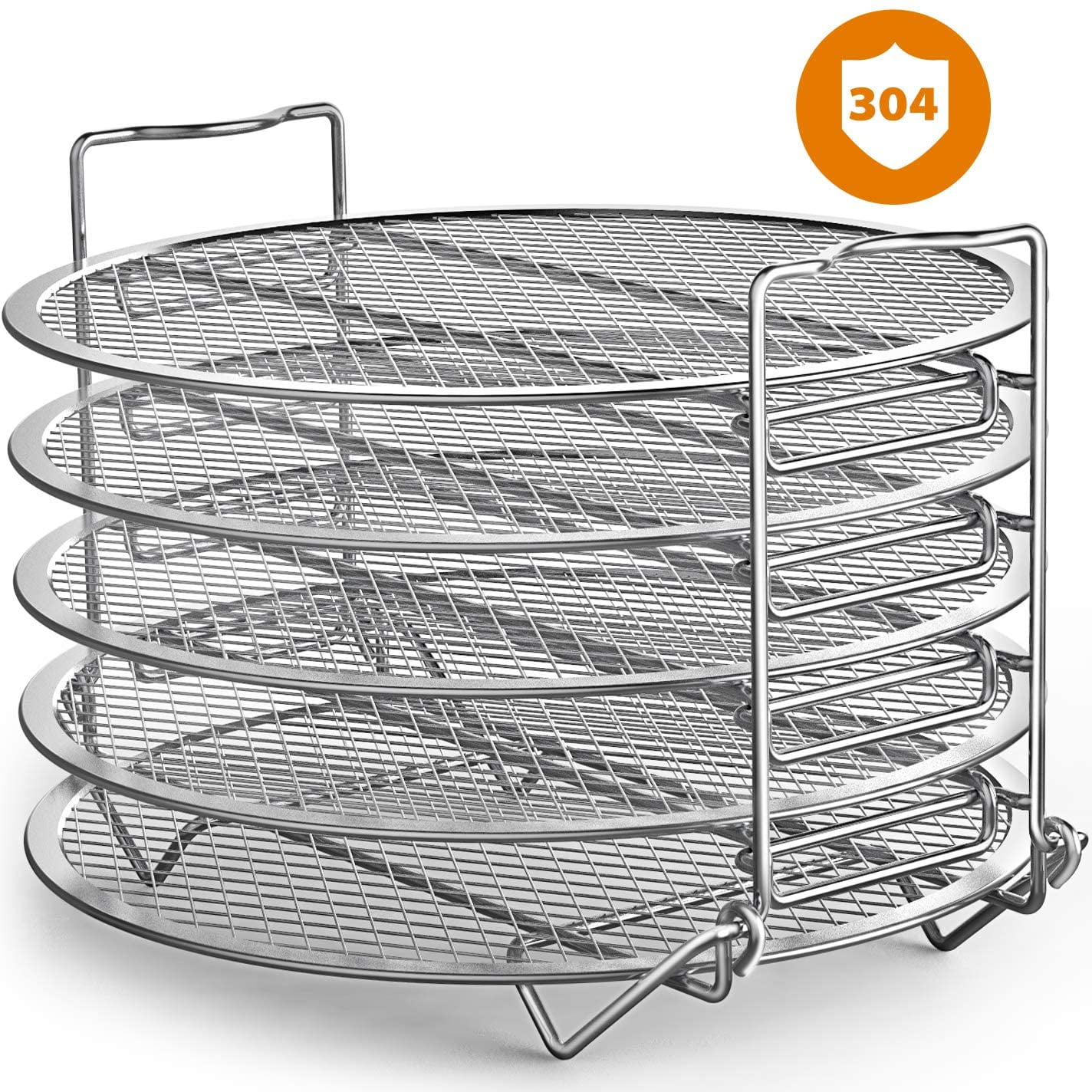 Dehydrator Rack Stainless Steel Stand Accessories Compatible with Ninja