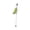 Green, variant on Cat Toy Teaser Wand for Indoor Cats Interactive Cat Play Toy with Wire Chaser Wand Beads Feather for Exercise Play (Pink)