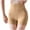 Beige, variant on Bigersell Cotton No Show Underwear Women Clearance High Waisted Cotton Underwear Women Boy Shorts Panty Style P-1052 Cotton Plus Size Panties Cotton Thong Briefs Mid Waist Women's Panties Black XL