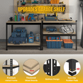 thumbnail image 2 of Prilinex Storage Shelves Garage Shelving Unit 5 Tier Metal Heavy Duty Adjustable Shelf Rack for Warehouse Pantry Closet, 36"W x 16"D x 71"H, 2 of 7