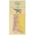 thumbnail image 2 of Hayes 11x18 Gold Ornate Wood Framed with Double Matting Museum Art Print Titled - West Columbia Clifton Point Pleasant West Virginia, 2 of 4