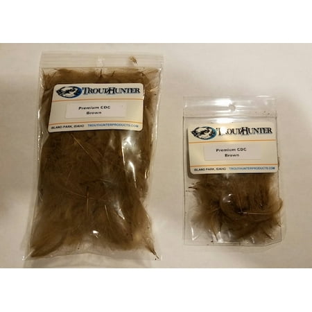 TroutHunter Premium Dyed CDC - 3.5g - Fly Tying