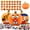 Multicolor, variant on Ayieyill 48 Pcs Halloween Stickers for Pumpkins Decorating, 12 Sheets Halloween Stickers for Kids Vinyl Pumpkin Stickers for Trick or Treat Halloween Party Favors