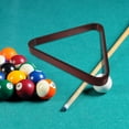 thumbnail image 4 of Solid Wood Billiard Triangle Rack Pool Table Accessories Billiards Triangle Frame Cue Positioning Rack Portable Wooden Billiard Fixing Frame, 4 of 7