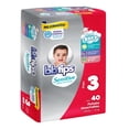 thumbnail image 3 of Pañales Bbtips Sensitive talla 3 mediano unisex 40 piezas, 3 of 6