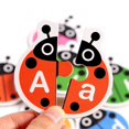 thumbnail image 4 of GFHFHITJ Cartes de Mots Ensemble de Casse-Tête d'Alphabet, 4 of 8