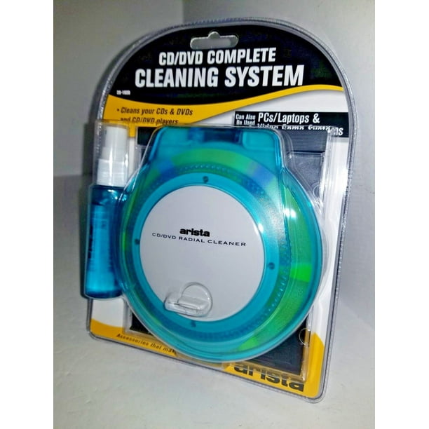 ARISTA DVD CD Player Cleaning kit System for Game Movies Discs & Laser