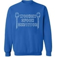 thumbnail image 2 of OXI Crewneck Sweatshirt - Wooden Spoon Survivor, Basic Casual Sweatshirts for Men's and Women Fleece Sweatshirt Long Sleeve - Royal Blue 2X-Large, 2 of 2