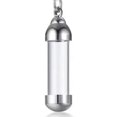 thumbnail image 4 of Blood Vial Necklace Cremation Urn Necklace Ashes Holder Tube Necklace Pendant, 4 of 5
