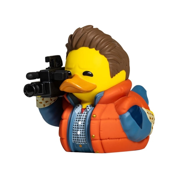 Figura coleccionable de vinilo con forma de pato de goma TUBBZ Marty McFly