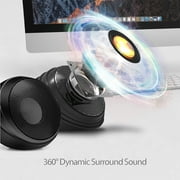 Adesso Xtream S4 USB-Powered Desktop Computer Speaker with Dynamic Sound - 5W x 2 - Works with Zoom, Microsoft Team, Skype, Webex and Google Meet