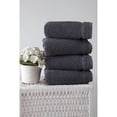thumbnail image 3 of Ozan Premium Home  100% Turkish Cotton Maui Collection Luxury Hand Towels (Set of 4) Light Aqua, 3 of 5
