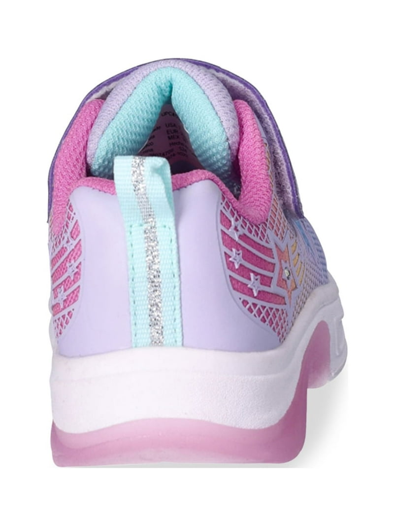 Athletic Works Toddler Girl Star Light Up Sneakers - Walmart.com