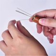 thumbnail image 2 of Coffee Tamper Stainless Steel Needles Wood Handle Espresso Powder Stirrer Distributor Leveler Tools, 2 of 5