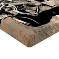 thumbnail image 2 of Ambesonne Beige Black Fitted Sheet, Musician, Queen Size, Beige Black, 2 of 3