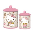 thumbnail image 1 of Bidón de cerámica plateado Buffalo Hello Kitty Pink 20 cm, 1 of 3