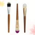thumbnail image 1 of UPOUART 6pcs Practical Makeup Brush Bamboo for Face Makeup Application Women Travel, 1 of 8