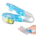 thumbnail image 3 of Pill Taker Compact Portable Pill Dispenser Convenience Storage Box Design Pill Taker for Home Travel, 3 of 9