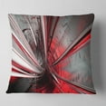 thumbnail image 2 of Designart Fractal 3D Deep into Middle - Contemporary Throw Pillow - 16x16, 2 of 5