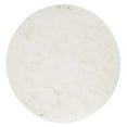 thumbnail image 3 of Modway Viva Round Metal & Marble Side Table in Brass and White, 3 of 3