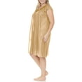 thumbnail image 3 of EZI Nightgowns for Women - Soft & Breathable Satin Night Gowns for Adult Women - Medium to Plus Size Womens Sleep Shirts - Knee-Length Nightgown, 3 of 7