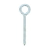 Bulldog Hardware 3/8 in. x 4-1/2 in. Lag Screw Eye, Zinc Plated