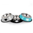 thumbnail image 2 of Byepica 3PCS Pet Bowl Stainless Steel Non-skid Base Dog Bowl Cat Bowl with 2 Food Scoop, 2 of 10