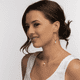 thumbnail image 3 of Aretes Mujer Perlas Colgantes LuckyLy Adele Acero Inoxidable Plateado UNITALLA, 3 of 7