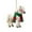 D, variant on RuiJiao Durable Acrylic 2D Christmas Horse Pendant, Festive Home and Car Decor, Holiday Ornament for Tree, Mantel, Gifts