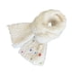 thumbnail image 2 of Accesorio cálido de invierno para mujer con estilo elegante Bufanda de felpa adornada con botones de moda, 2 of 8