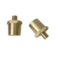 thumbnail image 4 of 1 Pair Car Battery Terminal Clamps Clips Negative Positive Round Column Battery Repair Modification Accessories, 4 of 5