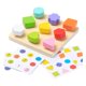 thumbnail image 5 of Juego de Mesa de Combinación, Giratorio, Actividades de Aprendizaje Cognitivo para Niños en Edad Preescolar, Juguete Educativo para Jardín de Infantes Coincidencia de formas, 5 of 9