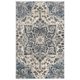 thumbnail image 2 of SAFAVIEH Carmel Ottoline Floral Area Rug, Ivory/Blue, 3' x 5', 2 of 9