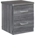 thumbnail image 5 of Better Home Products Cindy Faux Wood 2 Drawer Nightstand, 5 of 14