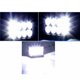thumbnail image 5 of 45WLED Luz de trabajo luminosa de tres lados Lado luminoso Luz de circulación diurna Ráfag Abanopi Destacar, 5 of 6