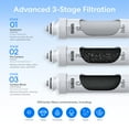 thumbnail image 5 of Brio 3-Stage Filtration Water Dispenser with Tri-Temp Digital Display, Connects to Your Water Line, 41.05 inches High, 5 of 10