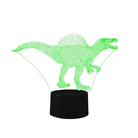 

Up to 65% Off Dvkptbk Creative Desktop Night Light Crack Remote Control 16 Color Wolf Shape 3D Light for Home Daily Life